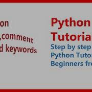 Python Variable Comments Syntax Keywords Python Tutorial For Beginners 02
