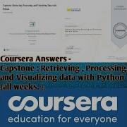 Coursera Answers Capstone Retrieving Processing And Visualizing Data With Python