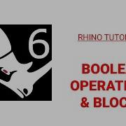 TMU DAS Rhino Tutorial 7 Boolean Operations And Orient Commands