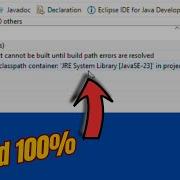 Fix The Project Cannot Be Build Until Build Path Error Are Resolved Unbound Classpath Container