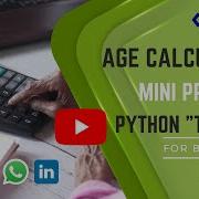 AGE CALCULATOR USING PYTHON TKINTER MINI PROJECT