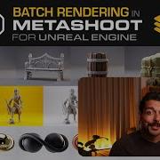 Batch Rendering In Unreal Engine With MetaShoot By VINZI