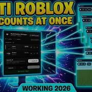 How To Run Multiple Roblox Accounts At Once Multi Roblox Roblox Account Manager 2026