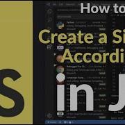 How To Create A Simple Accordion In JavaScript Step By Step Guide To Build Toggle Sections Easily