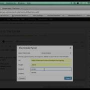 Shortcode Button