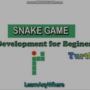 Snake Game Development Part 1 Using Python Turtle