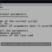 Unix Special Positional Parameters In Shell Scripting PART 1