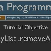 Learn Java Programming ArrayList RemoveAll Method Tutorial