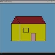 House Logo Using Python Turtle Programming Shorts