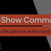 View Entire File With Git Show Command