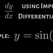 Calculus Implicit Differentiation Find Dy Dx Example 2