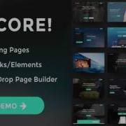 Unicore Mobirise Builder With 20 HTML Bootstrap Landing Page Templates Themeforest Website
