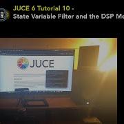 JUCE 6 Tutorial 10 State Variable Filter And The DSP Module