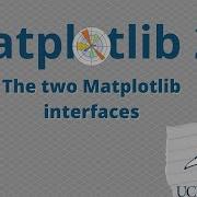 Matplotlib 2 The Two Matplotlib Interfaces