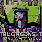 Constructicons Theme From Transformers Devastation Cover Daniyareq