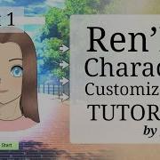 Ren Py Character Customization Tutorial Part 1