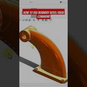 Команда Граница Основа в Solidworks Youtubeshorts Solidworks
