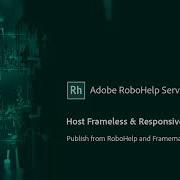 Host Frameless HTML5 Content Published From RoboHelp And FrameMaker In Adobe RoboHelp Server