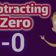 Subtracting Zero For Kids Subtraction With Zero