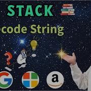 LeetCode 394 Decode String Stack Recursion Python Tutorial AlgoYogi