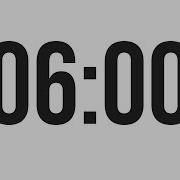 6 MINUTE TIMER COUNTDOWN TIMER MINIMAL