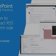 Community Demo Introduction To React RSS Reader Client Side Web Part