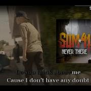 Sum 41 Never There Karaoke Instrumental
