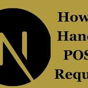 How To Handle POST Request In Next Js API App Router