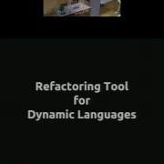 Refactoring Dynamic Languages