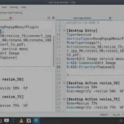KDE Service Menu