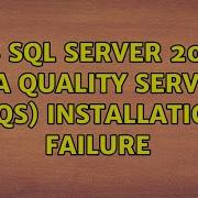 MS SQL Server 2012 Data Quality Services DQS Installation Failure