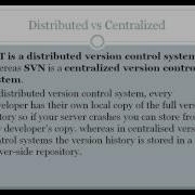 Git Vs Svn Fundamental Differences