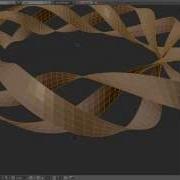 Triply Twisted Torus With Holes Blender