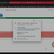 PDSA Live Coding Week 5 6