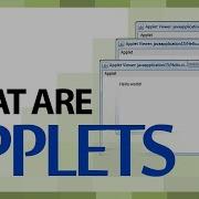 OBJECT ORIENTED DESIGN AND PROGRAMMING KTU MODULE 5 APPLETS