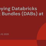 Deploying Databricks Asset Bundles DABs At Scale