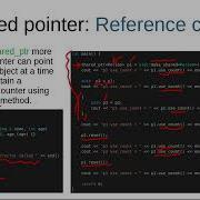 Eng C Smart Pointers Shared Pointer Unique Pointers Weak Pointers