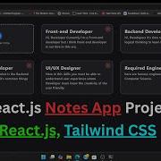 Build A Notes App With React Js Tailwind CSS Full Tutorial For Beginners