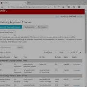 Course Approval Student Tutorial