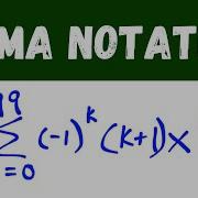 How To Use Sigma Notation