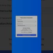 Build A Time Zone Converter With JavaScript Tailwind CSS WebCraft Devs Timezone