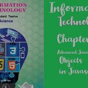 Information Technology Advanced Javascript Part 3 Objects In Javascript HSC 12th Grade New Syllabus