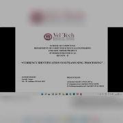 Currency Identification System Using Image Processing Batch 79