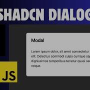 How To Use Modal In Shadcn React Dialog Shadcn