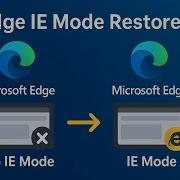 How To Restore IE Mode In Microsoft Edge 2025 Edge IE Mode Restorer Tool
