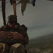 Static Line Jump Exit Slow Motion