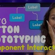 Figma Prototyping Button Component Interactions Part 6 Figma Tutorial Step By Step