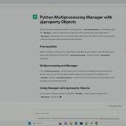 Python Multiprocessing Manager With Property Objects