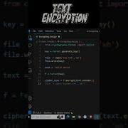 Encrypting Text Using Cryptography Pythonprogramming Python Fernet Cryptography Hashing