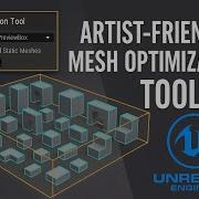Artist Friendly Mesh Optimization Tool